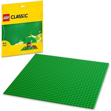 Купити Конструктор LEGO Classic Базова пластина зеленого кольору (11023) в Україні