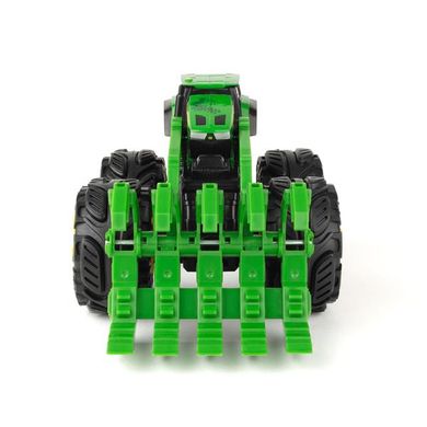 Купити Машинка Трактор John Deere Kids Monster Treads з ковшем і великими колесами (47327) в Україні