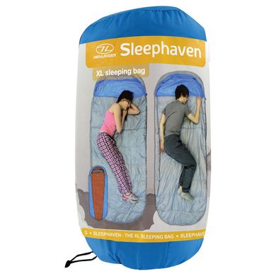 Купити Спальний мішок Highlander Sleephaven / + 4 ° C Azure (Left) в Україні