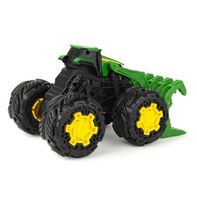 Купити Машинка Трактор John Deere Kids Monster Treads з ковшем і великими колесами (47327) в Україні