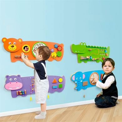 Купить Бизиборд Viga Toys Крокодильчик (50469FSC) в Украине