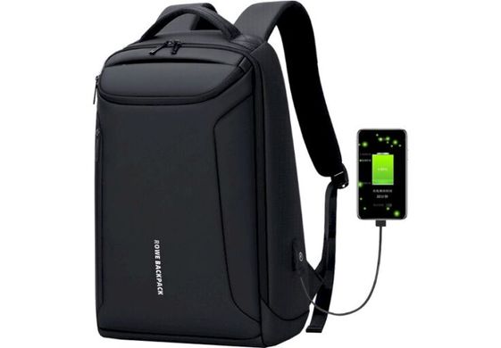 Купить Рюкзак для ноутбука ROWE Business Style Backpack, Black в Украине