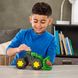 Машинка Трактор John Deere Kids Monster Treads с ковшом и большими колесами (47327)