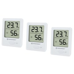 Купити Термометр-гігрометр Bresser Temeo Hygro Indicator (3шт) White (7000010GYE000) в Україні