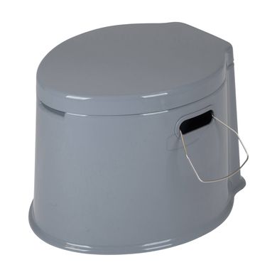 Купить Биотуалет Bo-Camp Портативный туалет 7 литров Серый (5502800) в Украине