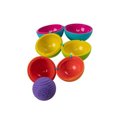 Купить Сенсорная игрушка-сортер Омби Fat Brain Toys Oombee Ball Сферы (F230ML) в Украине