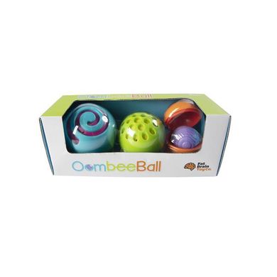 Купить Сенсорная игрушка-сортер Омби Fat Brain Toys Oombee Ball Сферы (F230ML) в Украине