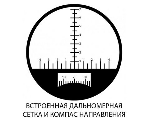 Купить Бинокль SIGETA Admiral 7x50 Military floating/compass/reticle морской в Украине