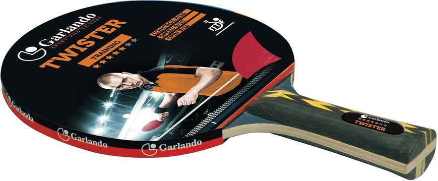 Купити Ракетка для настільного тенісу Garlando Twister 5 Stars (2C4-117) в Україні