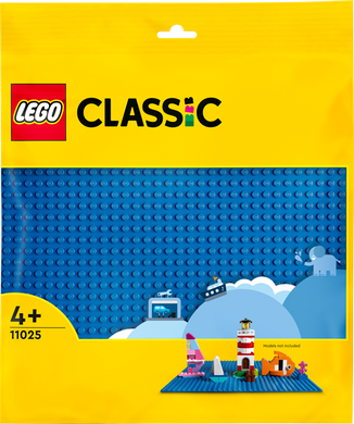 Купить Конструктор LEGO Classic Базовая пластина синего цвета (11025) в Украине