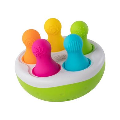 Купити Сортер-балансир Fat Brain Toys Spinny Pins Неваляшки (F248ML) в Україні