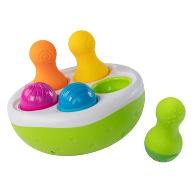 Купити Сортер-балансир Fat Brain Toys Spinny Pins Неваляшки (F248ML) в Україні