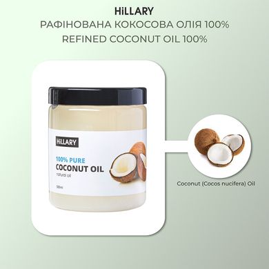 Купить Комплекс охлаждающих антицеллюлитных обертываний для тела Hillary Anti-Cellulite Pro (10 уп.) + Рафинированное кокосовое масло Hillary, 500 мл в Украине