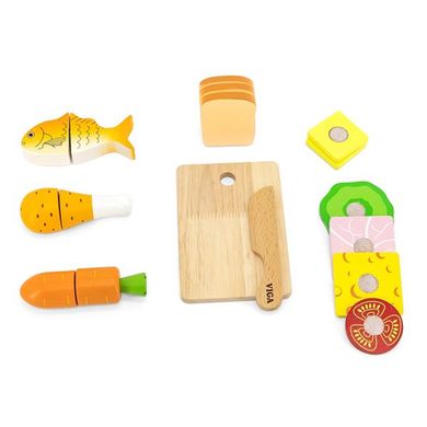 Купити Іграшкові продукти Viga Toys Обід (44542) в Україні