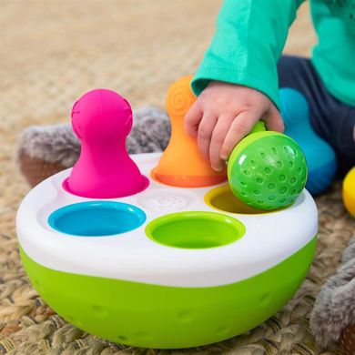 Купить Сортер-балансир Fat Brain Toys Spinny Pins Неваляшка (F248ML) в Украине