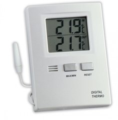 Термометр цифровой с внешним проводным датчиком TFA 301012