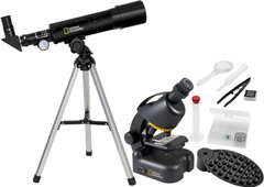 Купити Мікроскоп National Geographic Junior 40x-640x + Телескоп 50/360 (з кейсом) в Україні
