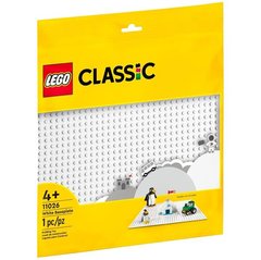 Купити Конструктор LEGO Classic Базова пластина білого кольору (11026) в Україні