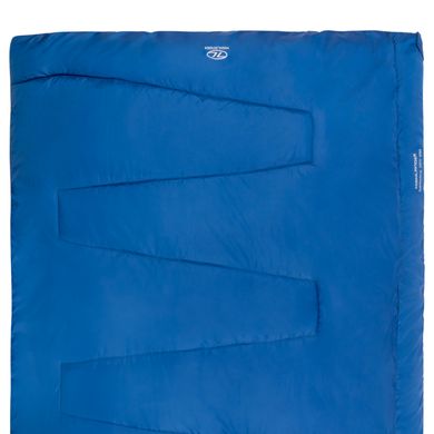 Купити Спальный мешок Highlander Sleepline 350 Double/+3°C Deep Blue Left (SB229-DB) в Україні