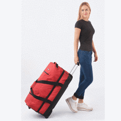 Купити Дорожня сумка на колесах CarryOn Double Daily 108 Red в Україні