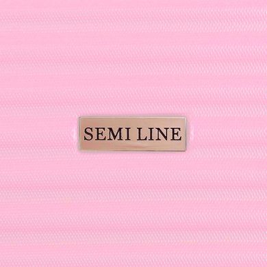 Купить Чемодан Semi Line 20 (S) Розовый Крем (T5573-2) в Украине