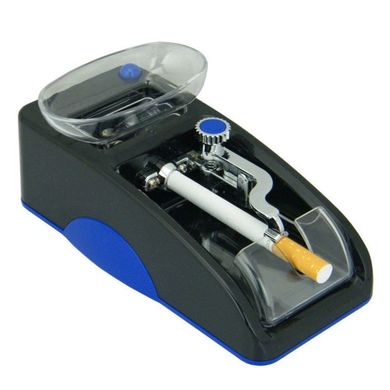 Купить Электрическая машинка для набивки сигарет Gerui GR-12, синяя в Украине