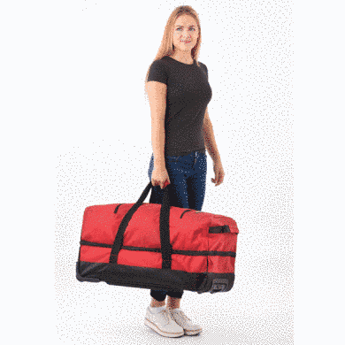 Купити Дорожня сумка на колесах CarryOn Double Daily 108 Red в Україні