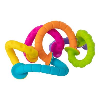 Купить Набор прорезывателей Fat Brain Toys pipSquigz Ringlets Гибкие колечки (F250ML) в Украине