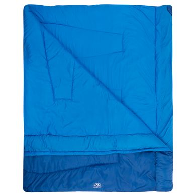 Купити Спальный мешок Highlander Sleepline 350 Double/+3°C Deep Blue Left (SB229-DB) в Україні