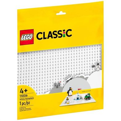 Купить Конструктор LEGO Classic Базовая пластина белого цвета (11026) в Украине