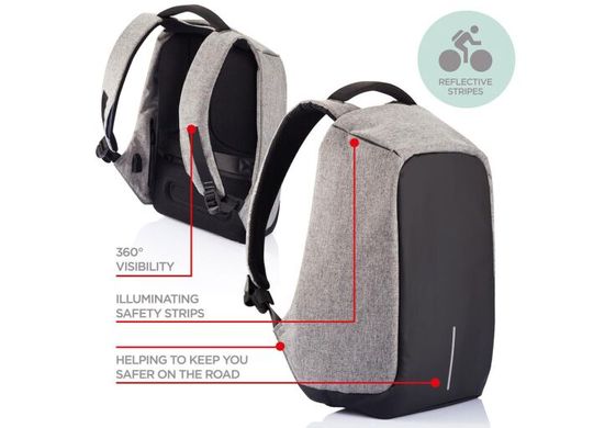 Купить Рюкзак для ноутбука XD Design Bobby anti-theft backpack 15.6" красный в Украине