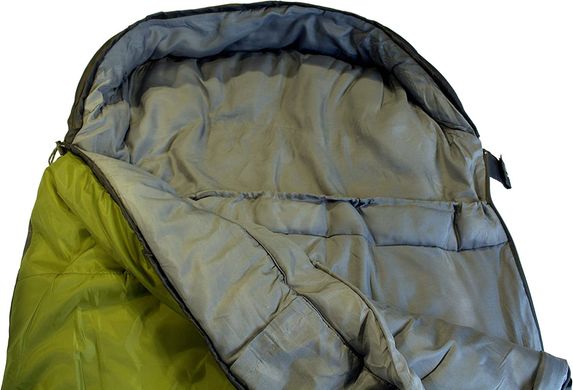 Купить Спальный мешок High Peak TR 300/0°C Dark Grey/Green Left (23019) в Украине