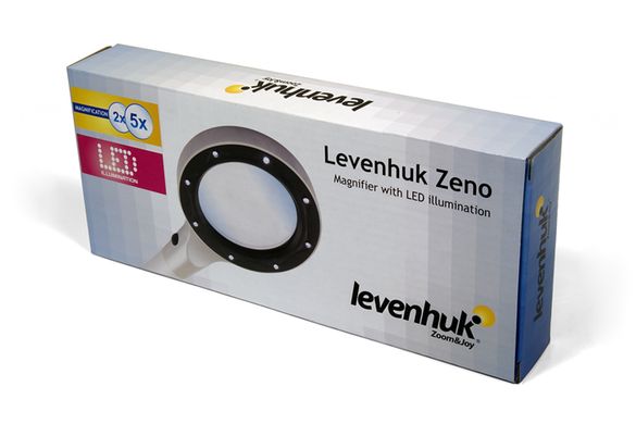 Купить Лупа Levenhuk Zeno 60, 2,5/5x, 88/21 мм, 2 LED в Украине