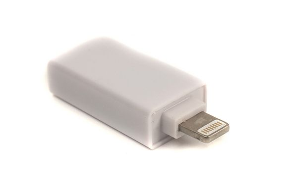 Купити Перехідник PowerPlant OTG USB 2.0 - Lightning (CA910403) в Україні