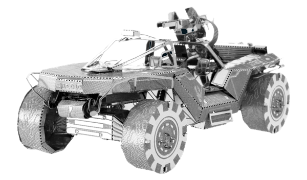 Купити Металевий 3D конструктор "Автомобіль Halo Warthog" Metal Earth MMS291 в Україні