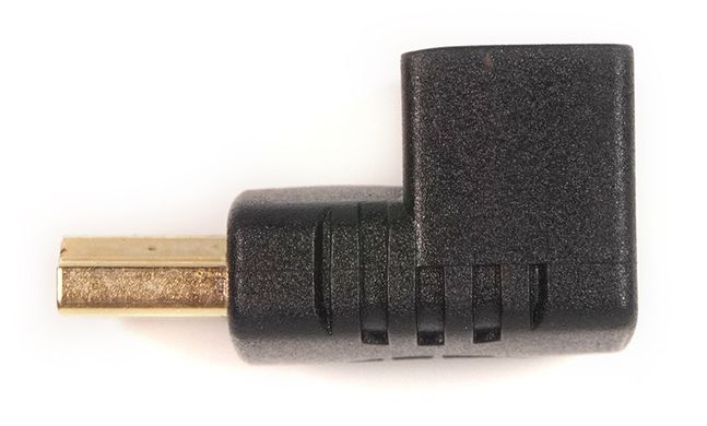 Купить Переходник PowerPlant HDMI AF – HDMI AM, нижний угол (KD00AS1303) в Украине