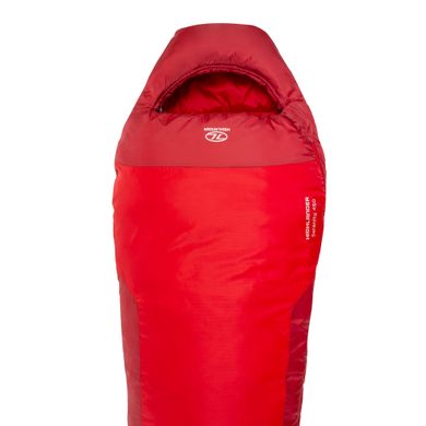Купити Спальний мішок Highlander Serenity 450/-10°C Red Left (SB187-RD) в Україні
