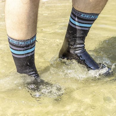 Купити Шкарпетки водонепроникні Dexshell Ultra Dri Sports, р-р S, з блакитною смугою в Україні