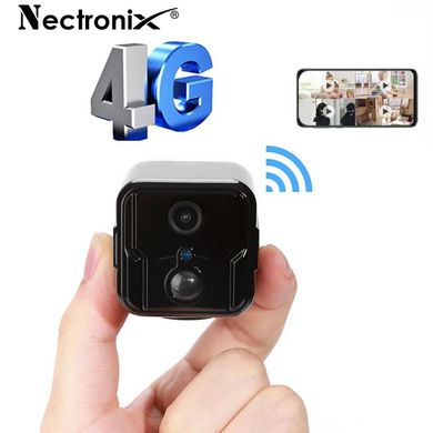 Купить 4G мини камера видеонаблюдения Nectronix T9, Full HD 1080P, датчик движения, аккумулятор 2600 мАч в Украине