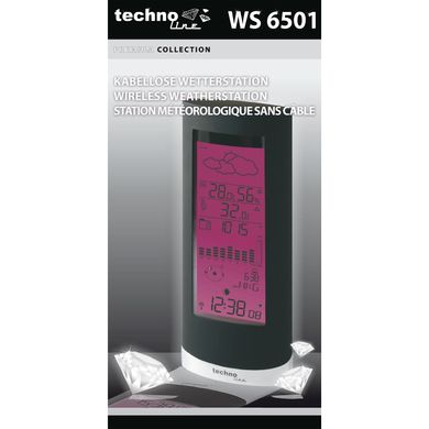 Купити Метеостанція Technoline WS6501 Black Metall (WS6501) в Україні
