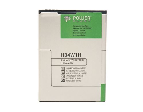 Купити Акумулятор PowerPlant Huawei Ascend G510 (HB4W1H) 1700mAh (SM150038) в Україні