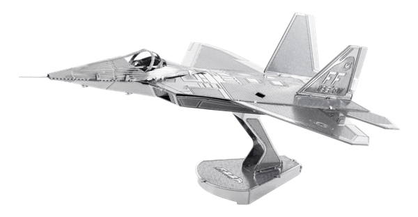 Купить Металлический 3D конструктор "Истребитель F-22 Raptor" Metal Earth MMS050 в Украине