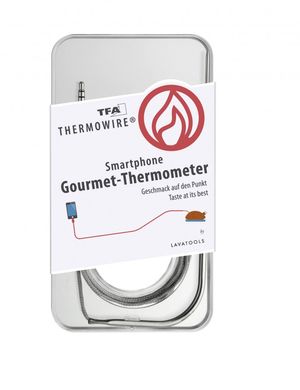 Термометр щуповой для смартфонов TFA «Thermowire» 14150502 IOS и Android