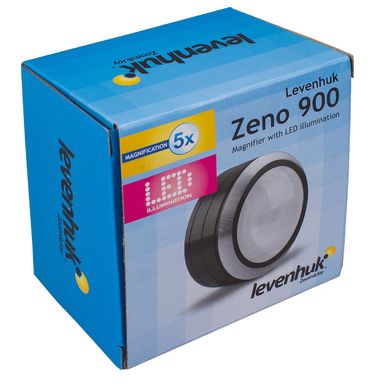 Купити Лупа Levenhuk Zeno 900, 5x, 75 мм, 3 LED, метал в Україні