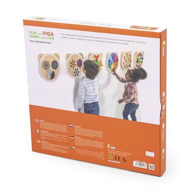 Купити Бізіборд Viga Toys Доріжка для кульки (44556FSC) в Україні