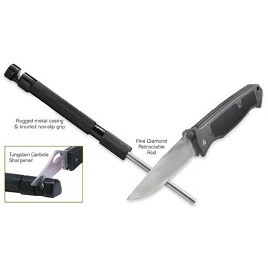 Купити Пристосування для заточування Lansky Алмаз/Карбід Tactical Sharpening Rod стрижень в Україні