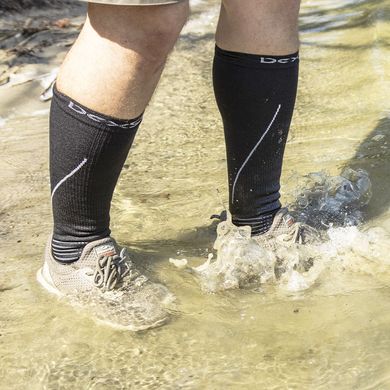 Купити Шкарпетки водонепроникні Dexshell Compression Mudder, р-р S, сірі в Україні