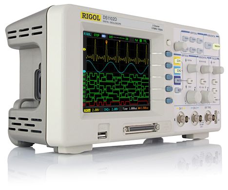 Купити Цифровий осцилограф змішаних сигналів RIGOL DS1102D в Україні