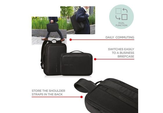 Купити Рюкзак для ноутбука XD Design Bobby Bizz 15,6" чорний в Україні