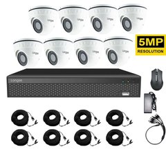 Купити Система відеоспостереження для квартири на 8 камер Longse XVR2108HD8P500 Quad HD в Україні